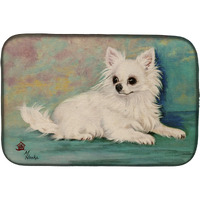 "Caroline's Treasures MH1057DDM Chihuahua Queen Mother dish-drying-mats, 14x21, Multicolor"