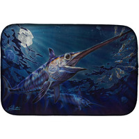 "Caroline's Treasures JMA2006DDM Prince Of Darkness Swordfish dish-drying-mats, 14 x 21, Multicolor"