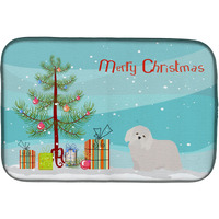 "Caroline's Treasures CK3448DDM Coton de Tulear Christmas Tree dish-drying-mats, 14 x 21, Multicolor"