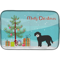"Caroline's Treasures CK3881DDM Whoodle #2 Christmas Tree dish-drying-mats, 14 x 21, Multicolor"