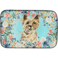 "Caroline's Treasures CK3430DDM Cairn Terrier dish-drying-mats, 14 x 21, Multicolor"