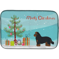 "Caroline's Treasures CK3875DDM Shorkie #1 Christmas Tree dish-drying-mats, 14 x 21, Multicolor"