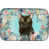 "Caroline's Treasures CK3391DDM Bombay Spring Flowers dish-drying-mats, 14 x 21, Multicolor"