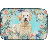 "Caroline's Treasures CK3426DDM Goldendoodle dish-drying-mats, 14 x 21, Multicolor"
