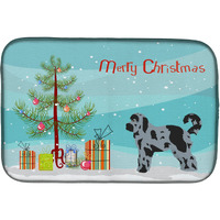 "Caroline's Treasures CK3801DDM Aussiedoodle #2 Christmas Tree dish-drying-mats, 14 x 21, Multicolor"