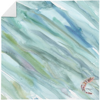 Shrimp #2 on Blue Napkin SC2053NAP