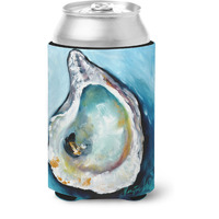 "Caroline's Treasures MW1332CC Oyster J Mac Can or Bottle Hugger cold-beverage-koozies, Multicolor"