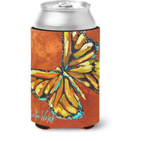 "Caroline's Treasures MW1339CC Monarch Butterfly Can or Bottle Hugger cold-beverage-koozies, Multicolor"