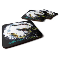 "Caroline's Treasures MW1353FC That Boll Cotton Foam Set of 4 coasters, Multicolor"