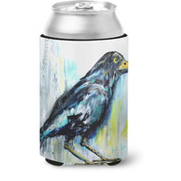 "Caroline's Treasures MW1318CC Burnt Corn Raven Can or Bottle Hugger cold-beverage-koozies, Multicolor"