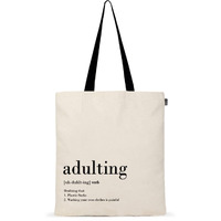 Ecoright Aesthetic Canvas Tote Bag for Women, Reusable Cotton Tote Bag for Grocery, Shopping, Beach & Daily Use