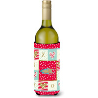 "Caroline's Treasures CK5491LITERK Paradise Fish Love Wine Bottle Hugger cold-beverage-koozies, 750 ml, Multicolor"