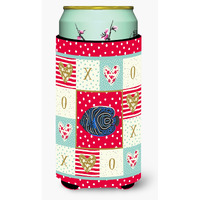 "Caroline's Treasures CK5469TBC Emperor Angelfish Love Tall Boy Hugger cold-beverage-koozies, Multicolor"