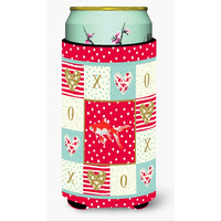 "Caroline's Treasures CK5472TBC Comet Goldfish Love Tall Boy Hugger cold-beverage-koozies, Multicolor"