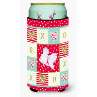 "Caroline's Treasures CK5477TBC Ryukin Goldfish Love Tall Boy Hugger cold-beverage-koozies, Multicolor"