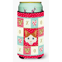 "Caroline's Treasures CK5127TBC La Perm Cat Tall Boy Insulator Hugger cold-beverage-koozies, Multicolor"
