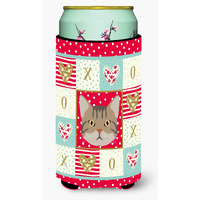 "Caroline's Treasures CK5083TBC American Wirehair Cat Tall Boy Hugger cold-beverage-koozies, Multicolor"