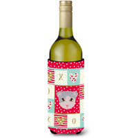 "Caroline's Treasures CK5177LITERK Ukrainian Levkoy Cat Wine Bottle Hugger cold-beverage-koozies, 750 ml, Multicolor"