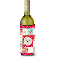 "Caroline's Treasures CK5214LITERK KYI-Leo Wine Bottle Insulator Hugger cold-beverage-koozies, 750 ml, Multicolor"
