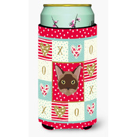 "Caroline's Treasures CK5096TBC Burmese Cat Tall Boy Insulator Hugger cold-beverage-koozies, Multicolor"