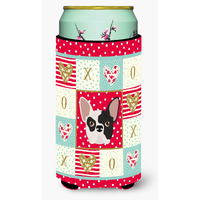 "Caroline's Treasures CK5200TBC French Bulldog Tall Boy Insulator Hugger cold-beverage-koozies, Multicolor"