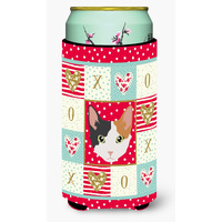 "Caroline's Treasures CK5166TBC Skookum Cat Tall Boy Insulator Hugger cold-beverage-koozies, Multicolor"
