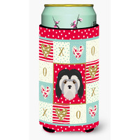 "Caroline's Treasures CK5216TBC Lowchen Little Lion Dog Tall Boy Hugger cold-beverage-koozies, Multicolor"