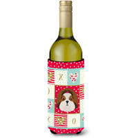 "Caroline's Treasures CK5206LITERK Imperial Shih Tzu Wine Bottle Hugger cold-beverage-koozies, 750 ml, Multicolor"