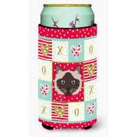 "Caroline's Treasures CK5090TBC Birman Cat Tall Boy Insulator Hugger cold-beverage-koozies, Multicolor"