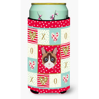 "Caroline's Treasures CK5167TBC Snowshoe Cat Tall Boy Insulator Hugger cold-beverage-koozies, Multicolor"