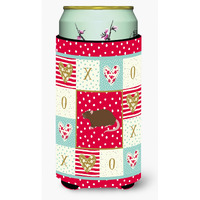 "Caroline's Treasures CK5462TBC Rex Rat Love Tall Boy Insulator Hugger cold-beverage-koozies, Multicolor"