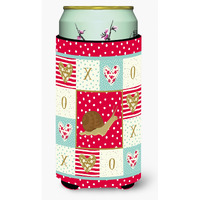 "Caroline's Treasures CK5527TBC Garden Snail Tall Boy Insulator Hugger cold-beverage-koozies, Multicolor"