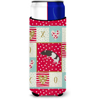 "Caroline's Treasures CK5464MUK Tailless Rat Love Michelob Ultra Hugger for slim cans cold-beverage-koozies, Multicolor"