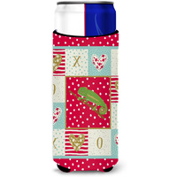 "Caroline's Treasures CK5531MUK Chameleon Michelob Ultra Hugger for slim cans cold-beverage-koozies, Multicolor"