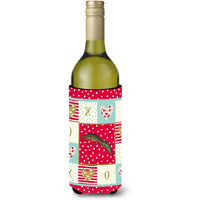 "Caroline's Treasures CK5537LITERK Newt Wine Bottle Hugger cold-beverage-koozies, 750 ml, Multicolor"