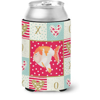 "Caroline's Treasures CK5474CC Lionhead Goldfish Love Can or Bottle Hugger cold-beverage-koozies, Multicolor"