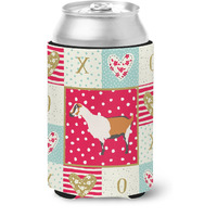 "Caroline's Treasures CK5307CC Alpine Goat Love Can or Bottle Hugger cold-beverage-koozies, Multicolor"