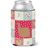 "Caroline's Treasures CK5347CC Alpaca Suri Love Can or Bottle Hugger cold-beverage-koozies, Multicolor"