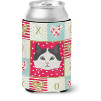 "Caroline's Treasures CK5152CC Ragamuffin Cat Love Can or Bottle Hugger cold-beverage-koozies, Multicolor"
