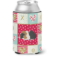 "Caroline's Treasures CK5426CC Abyssinian Guinea Pig Love Can or Bottle Hugger cold-beverage-koozies, Multicolor"