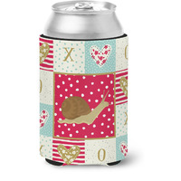 "Caroline's Treasures CK5527CC Garden Snail Can or Bottle Hugger cold-beverage-koozies, Multicolor"
