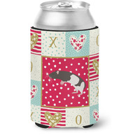 "Caroline's Treasures CK5464CC Tailless Rat Love Can or Bottle Hugger cold-beverage-koozies, Multicolor"