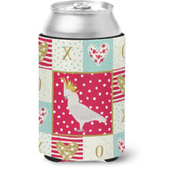 "Caroline's Treasures CK5522CC Cockatoo Love Can or Bottle Hugger cold-beverage-koozies, Multicolor"