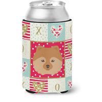 "Caroline's Treasures CK5201CC German Spitz Love Can or Bottle Hugger cold-beverage-koozies, Multicolor"