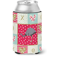 "Caroline's Treasures CK5350CC Rhea Love Can or Bottle Hugger cold-beverage-koozies, Multicolor"