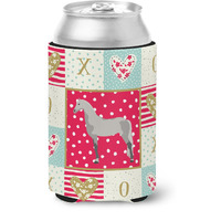 "Caroline's Treasures CK5335CC Orlov Trotter Horse Love Can or Bottle Hugger cold-beverage-koozies, Multicolor"