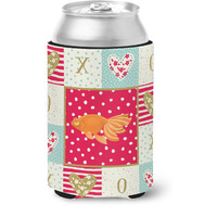 "Caroline's Treasures CK5471CC Celestial Eye Goldfish Love Can or Bottle Hugger cold-beverage-koozies, Multicolor"