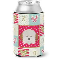 "Caroline's Treasures CK5205CC Havanese Dog Love Can or Bottle Hugger cold-beverage-koozies, Multicolor"