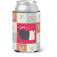 "Caroline's Treasures CK5314CC Welsh Black-Necked Goat Love Can or Bottle Hugger cold-beverage-koozies, Multicolor"