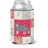 "Caroline's Treasures CK5701CC Selkirk Rex #1 Cat Love Can or Bottle Hugger cold-beverage-koozies, Multicolor"
